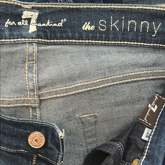 7 For All Mankind Skinny Jeans - Picture 5 of 6